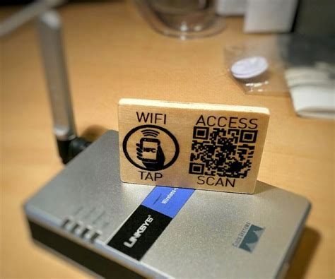 laser engraved nfc wifi